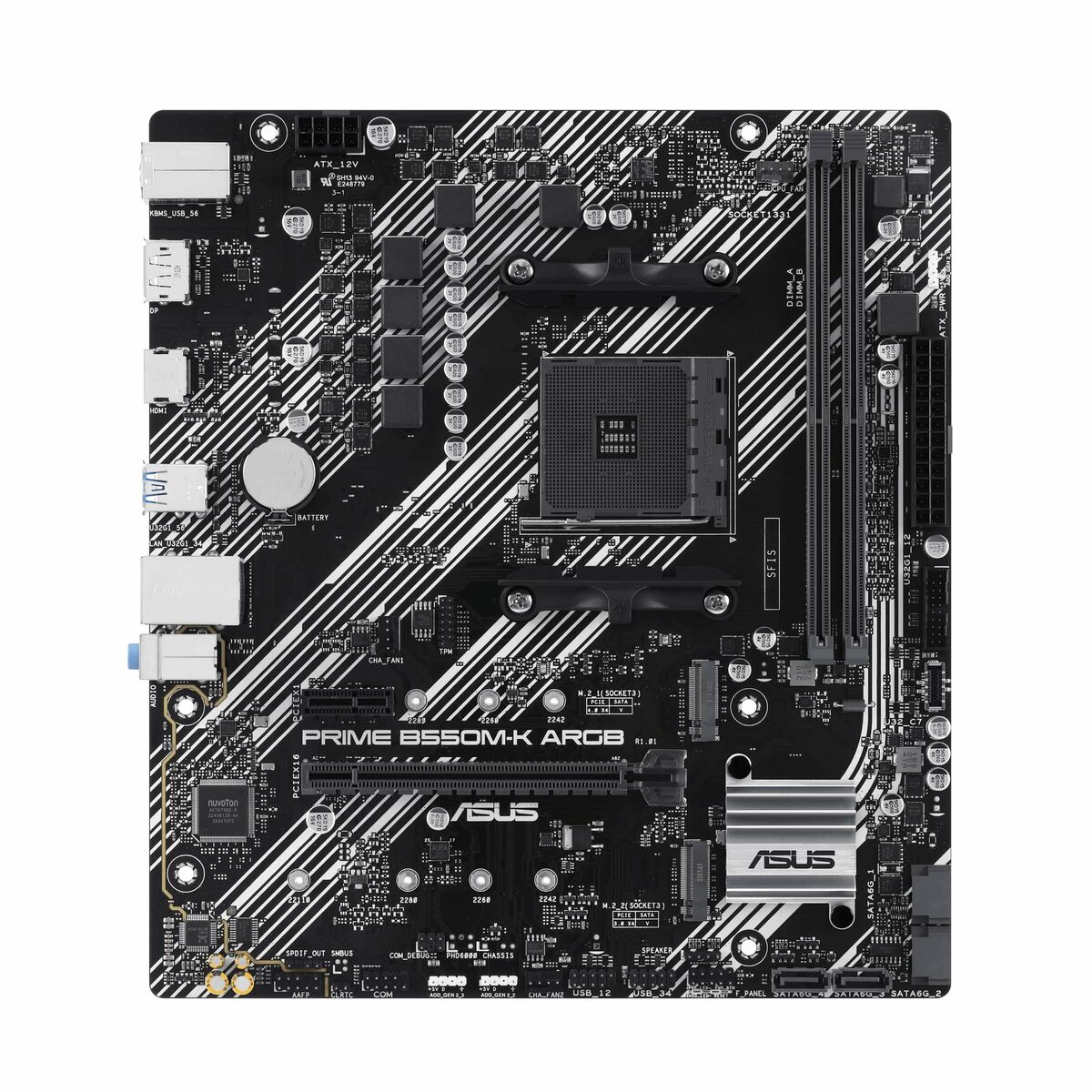 Placa Base Asus AMD AM4 AMD B550 AMD