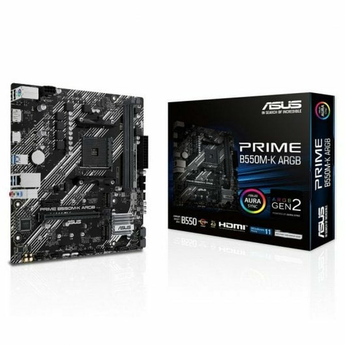 Placa Base Asus AMD AM4 AMD B550 AMD