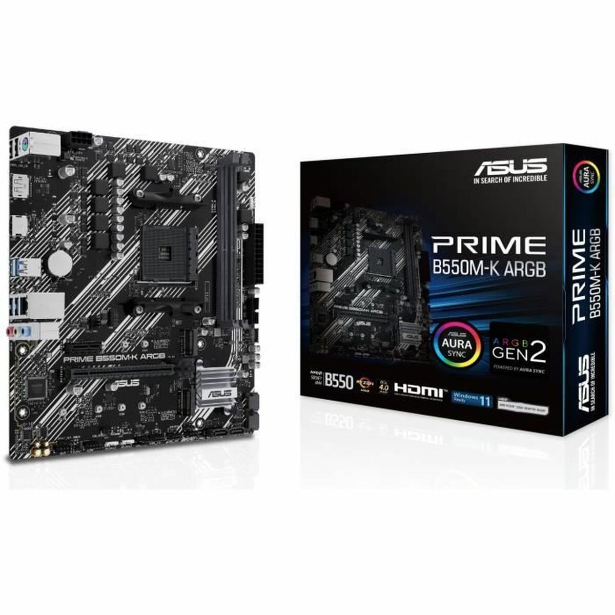 Placa Base Asus AMD AM4 AMD B550 AMD