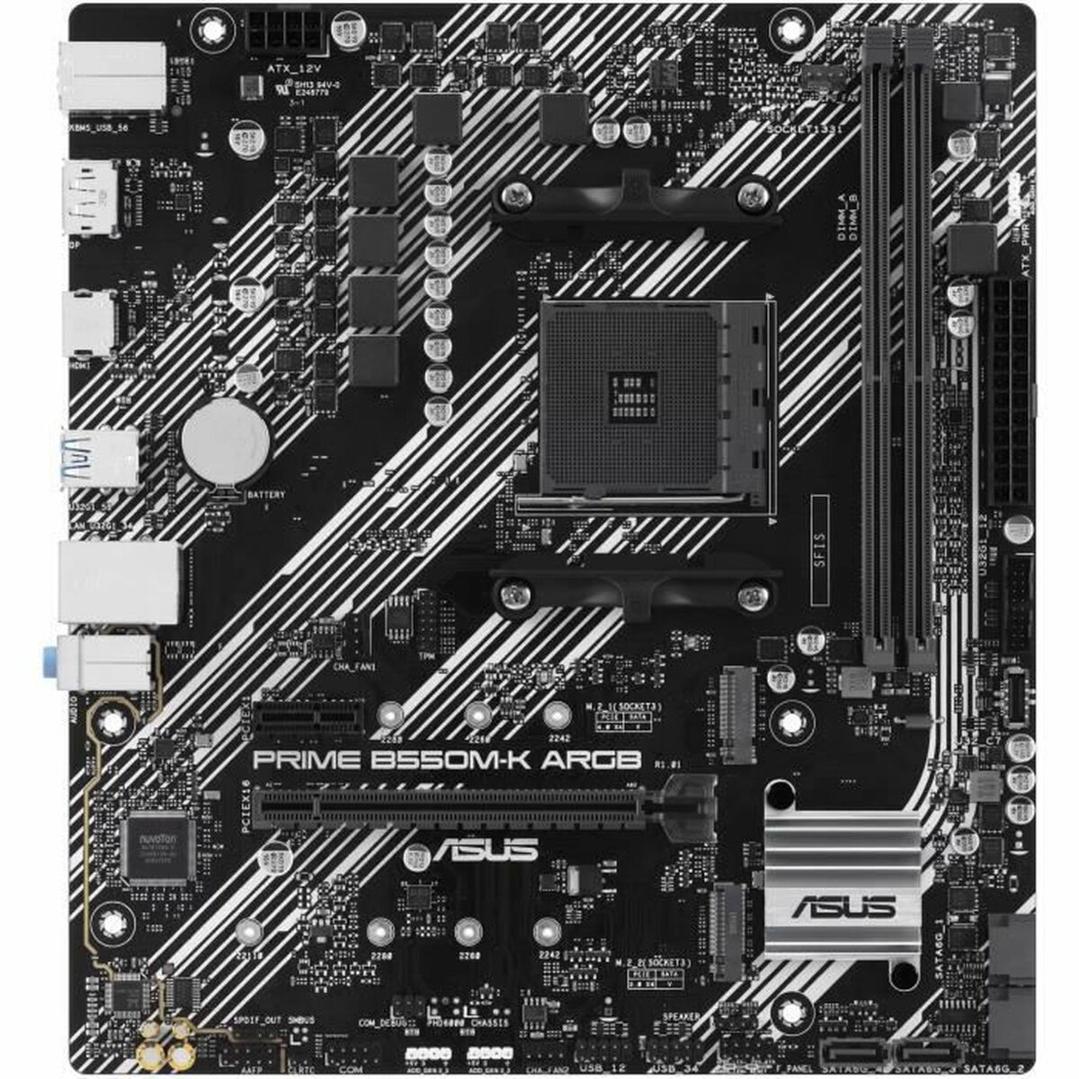 Placa Base Asus AMD AM4 AMD B550 AMD