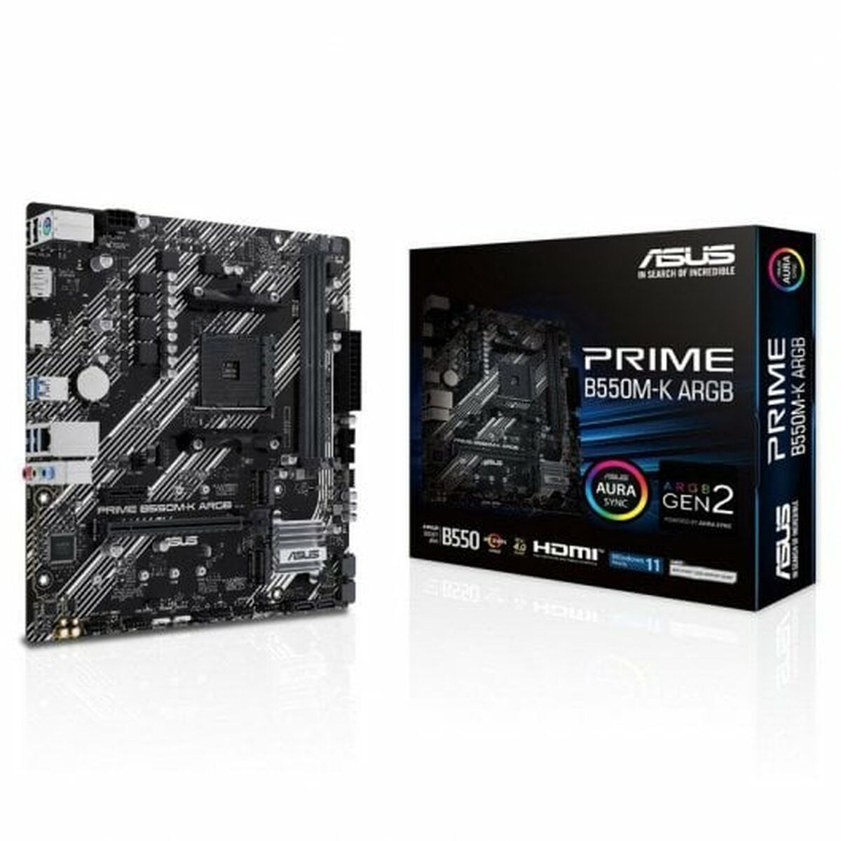 Placa Base Asus AMD AM4 AMD B550 AMD