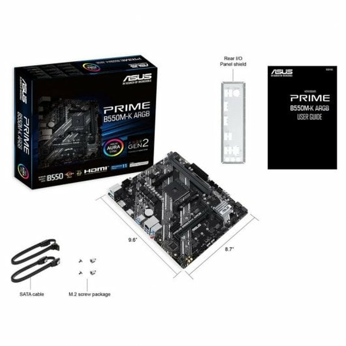 Placa Base Asus AMD AM4 AMD B550 AMD