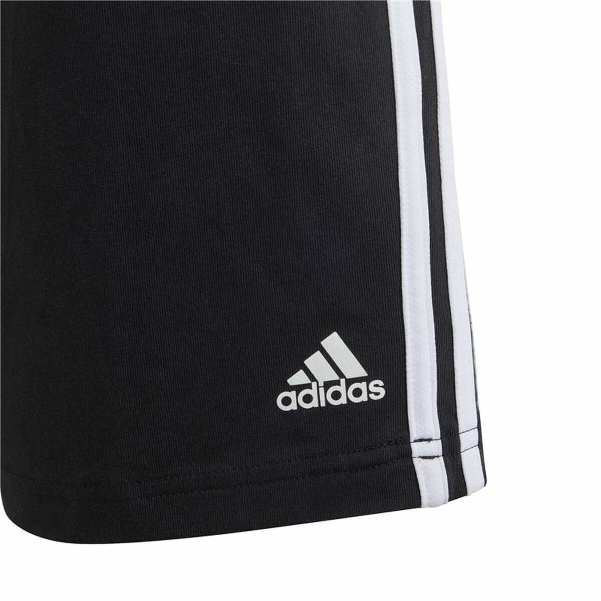 Pantalón corto Adidas Essentials Knit 3 bandas Infantil Unisex 11-12 años
