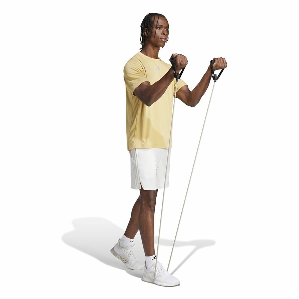 Pantalones Cortos Deportivos para Hombre Adidas Essentials Hiit 3Bandas