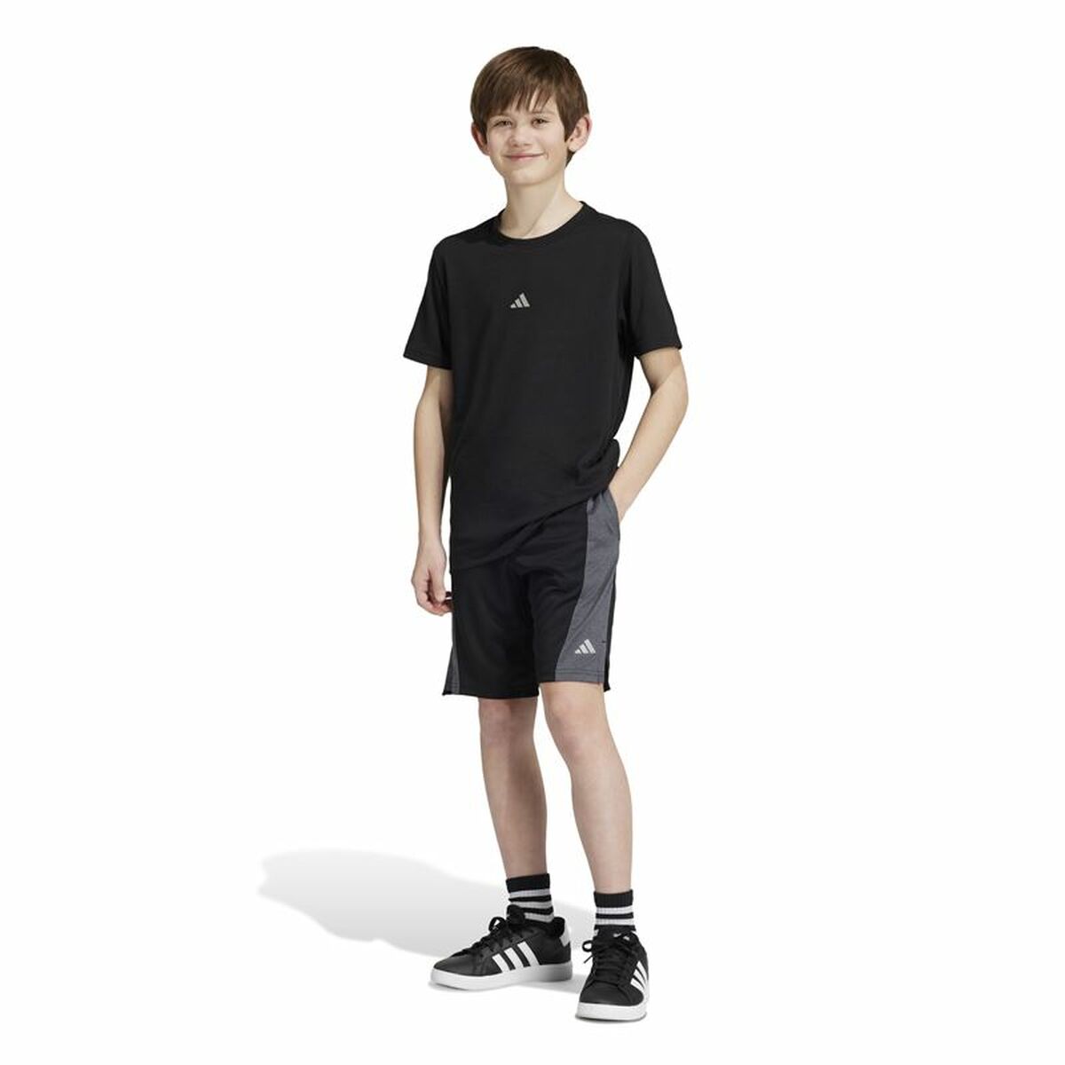 Pantalones Cortos Deportivos para Niños Adidas Essentials Hea Shorts