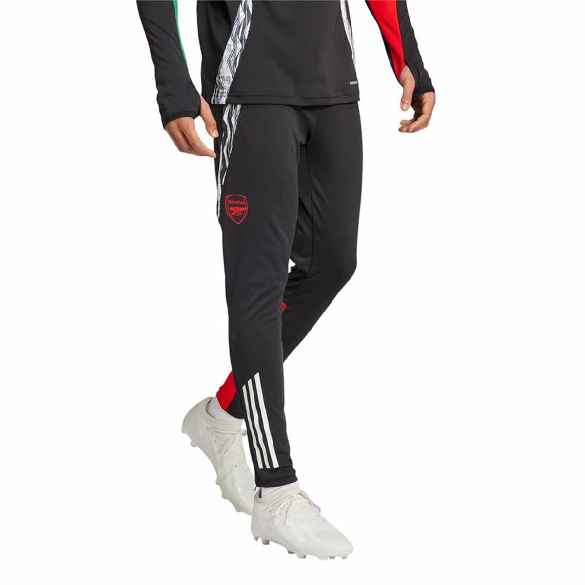 Pantalón de Entrenamiento de Fútbol para Adultos Adidas Arsenal Fc 24/25 Tiro24 Negro Hombre