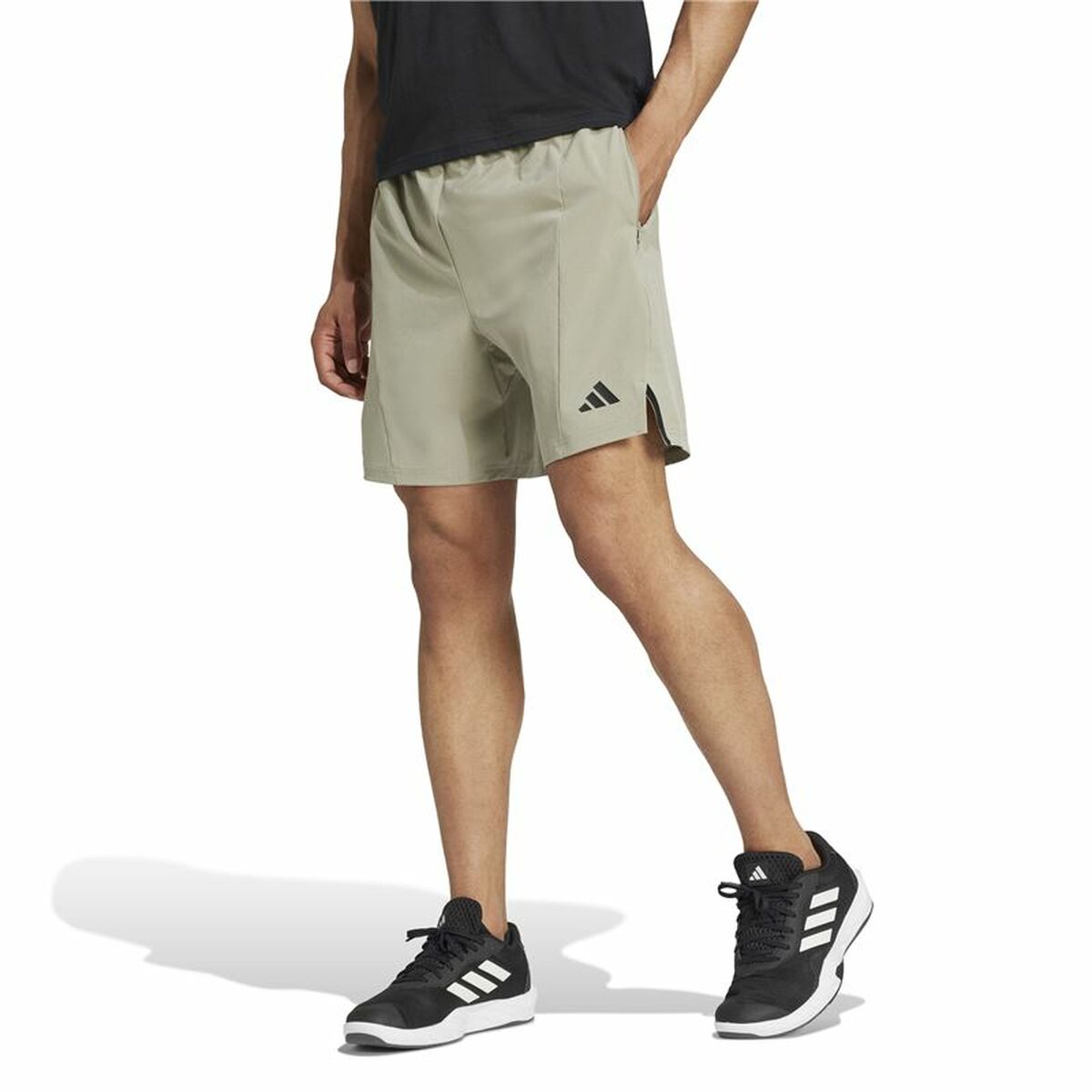 Pantalones Cortos Deportivos para Hombre Adidas D4T Melange Short