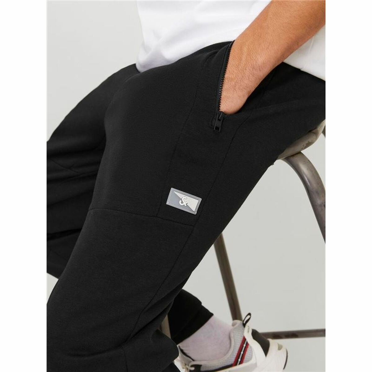 Pantalón para Adultos Jack & Jones 12184970-178012 Negro