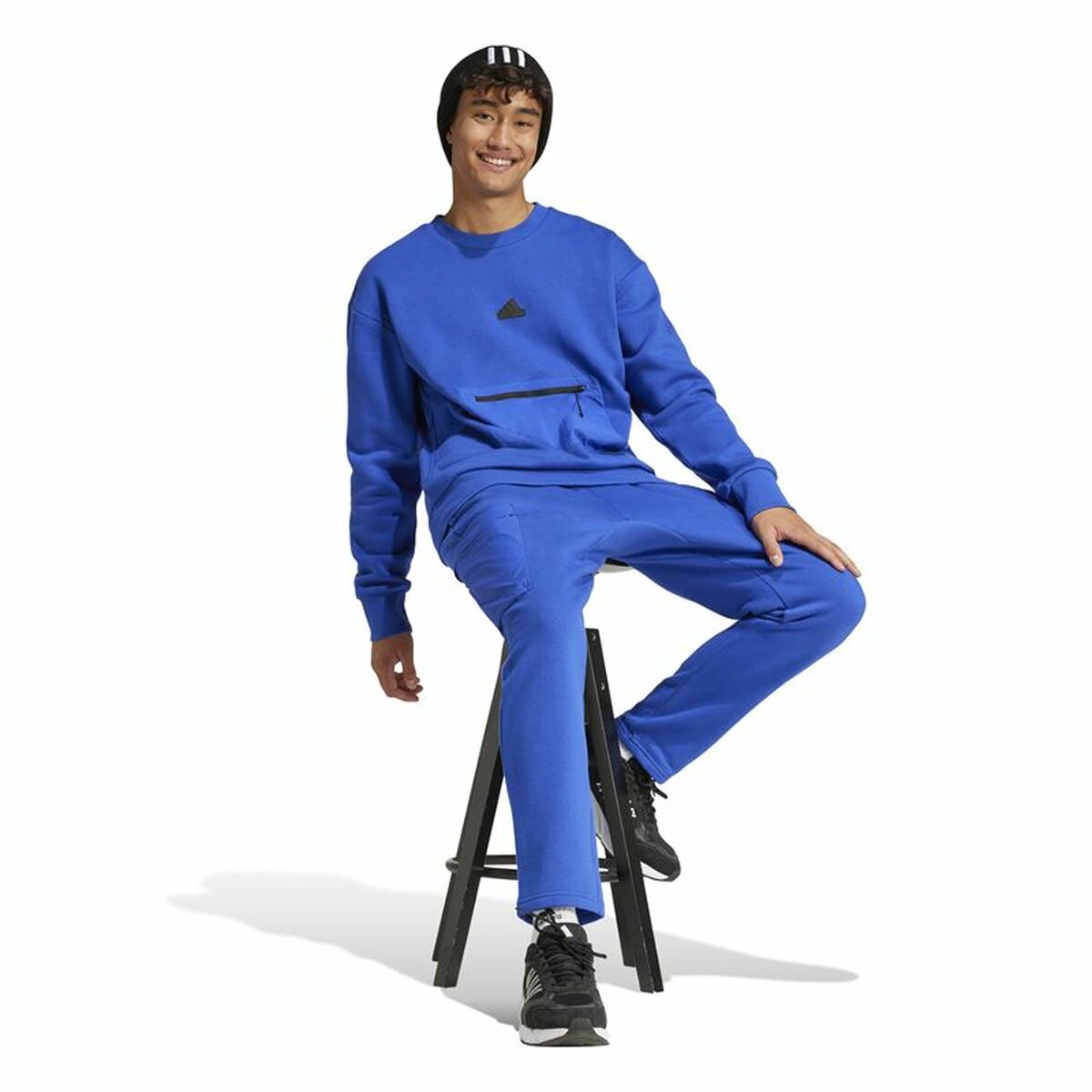 Pantalón Largo Deportivo Adidas City Es e Fleece