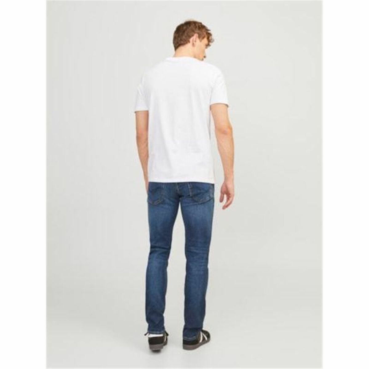 Pantalones Vaqueros Hombre Jack & Jones Jjiglenn Jjicon Jj 057 50Sps Azul