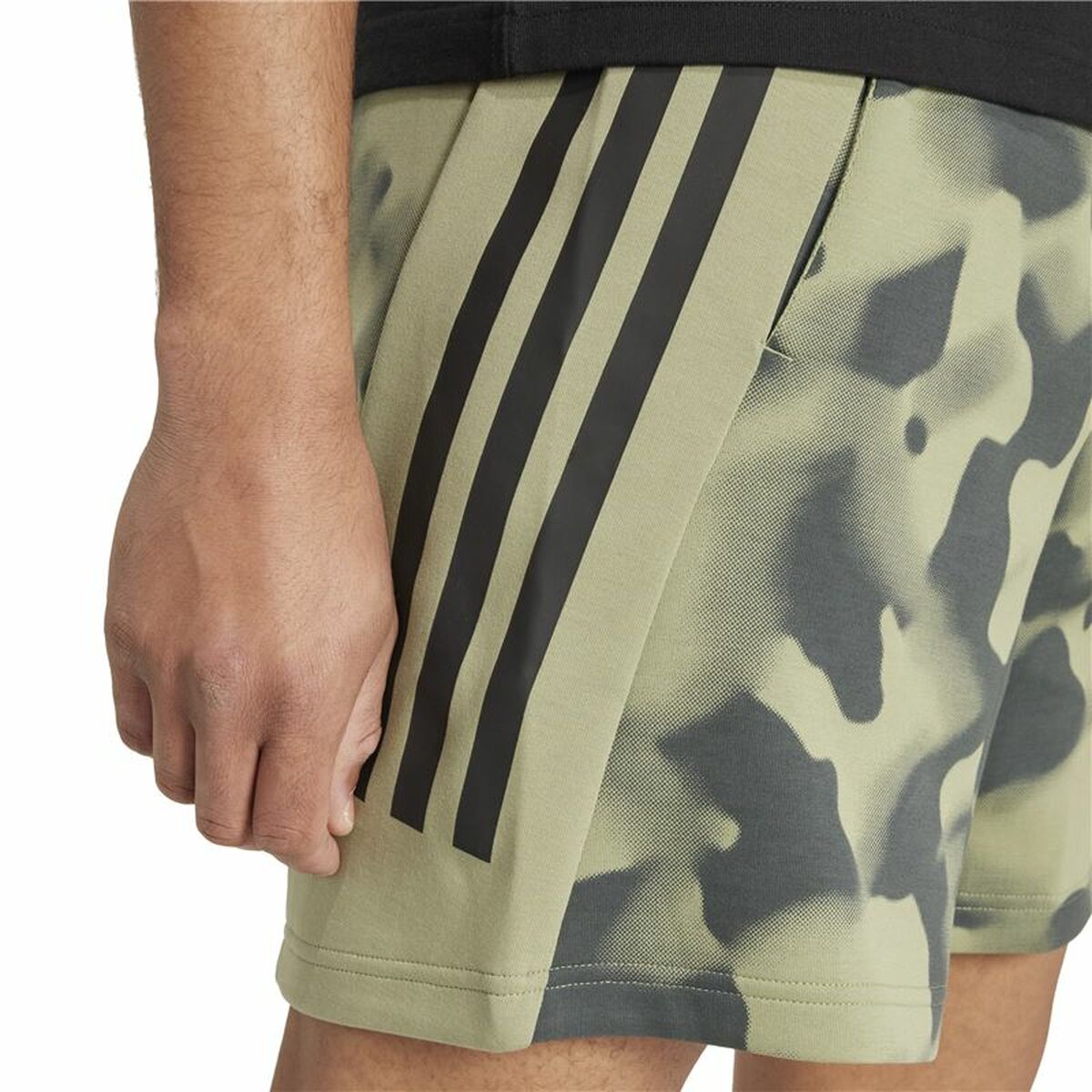 Pantalones Cortos Deportivos para Hombre Adidas Future Icons 3 Bandas Aop
