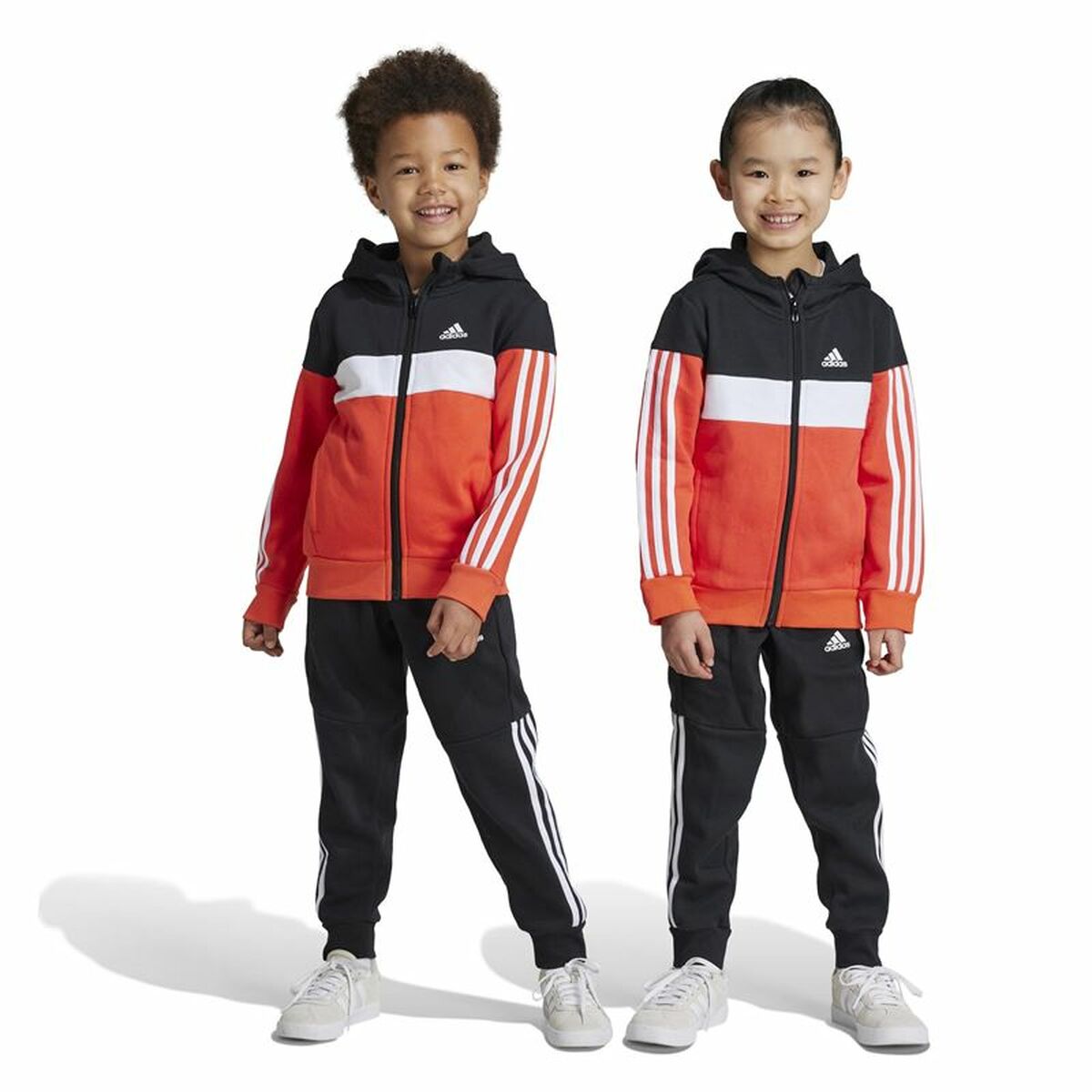 Conjunto Deportivo para Niños Adidas IV7437 Negro