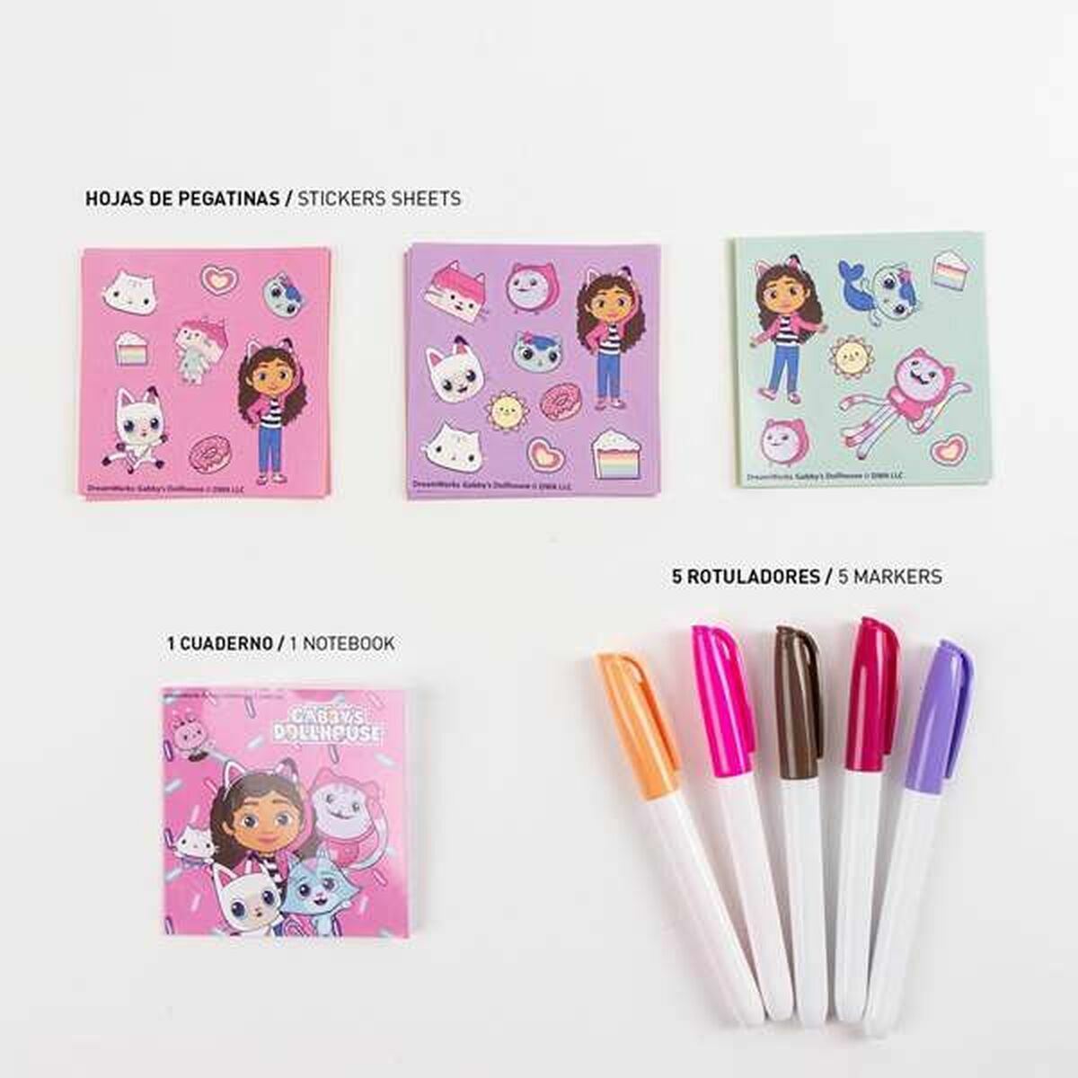 Mochila Infantil Gabby's Dollhouse Rosa