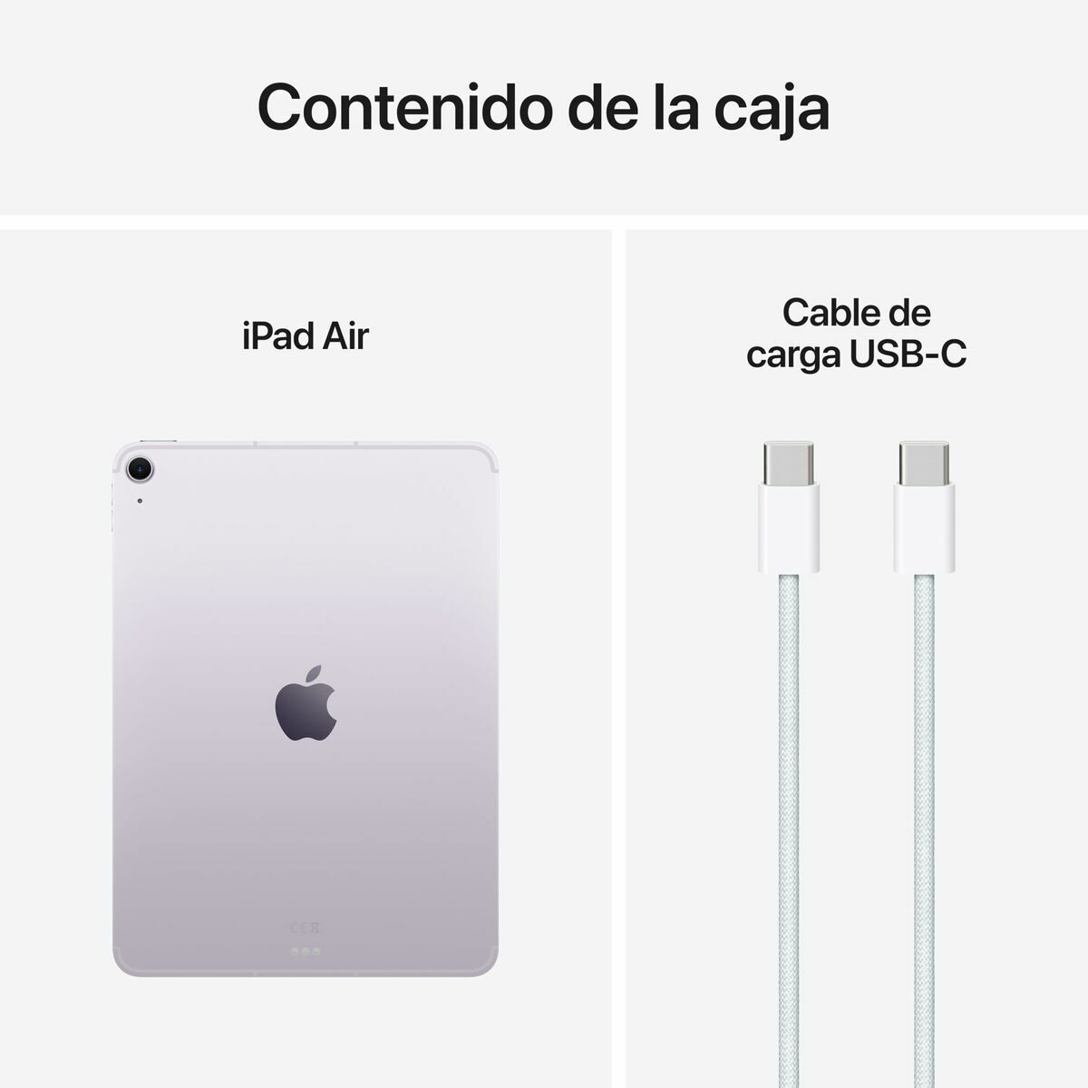 Tablet Apple iPad Air 2025 11" Octa Core 8 GB RAM 128 GB Púrpura