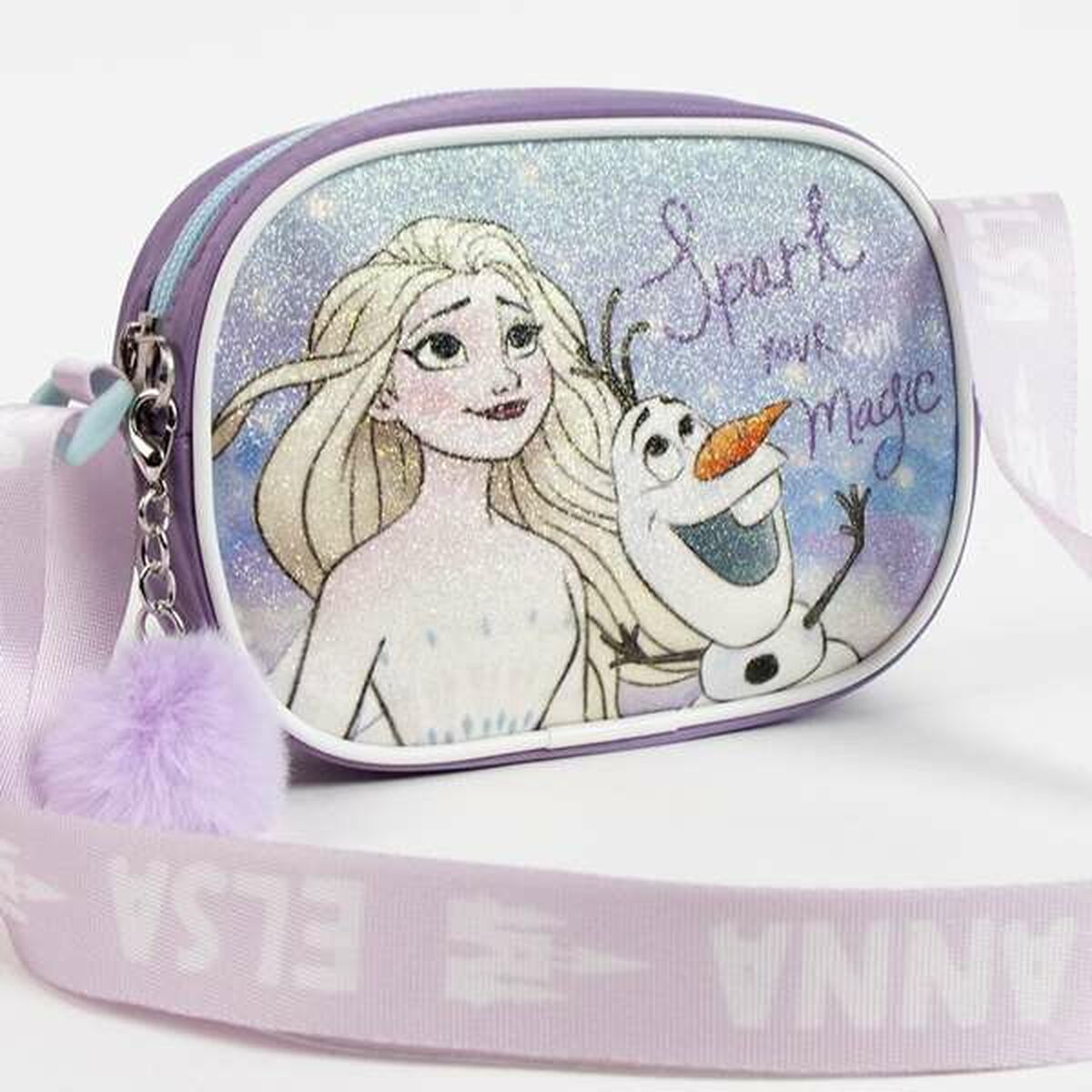 Bolso Bandolera Frozen Azul 14,5 x 10,5 x 4,0 cm
