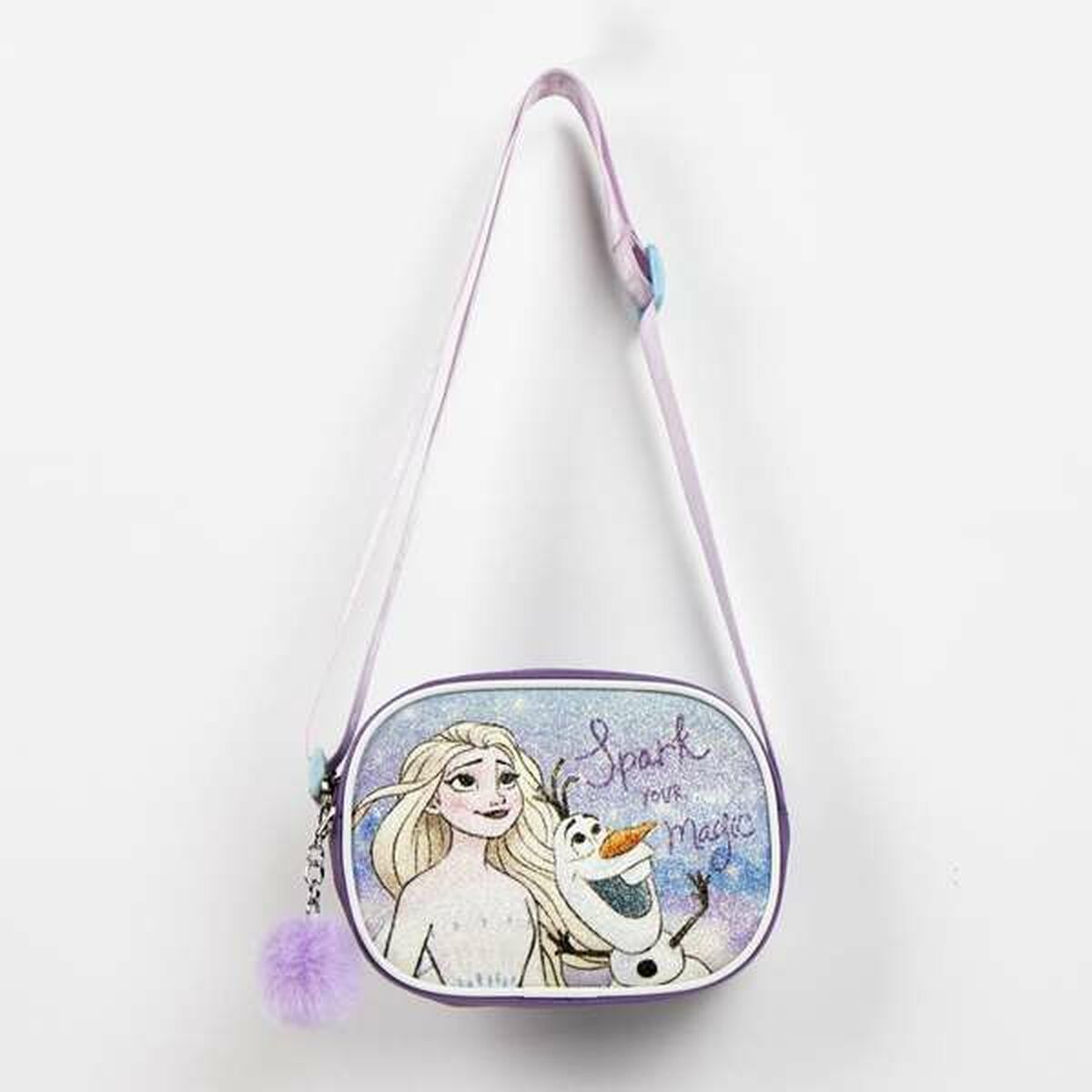 Bolso Bandolera Frozen Azul 14,5 x 10,5 x 4,0 cm