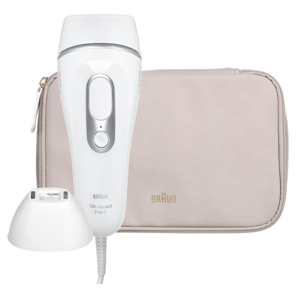 Depiladora Eléctrica de Luz Pulsada Braun Silk expert Pro 3 PL3133