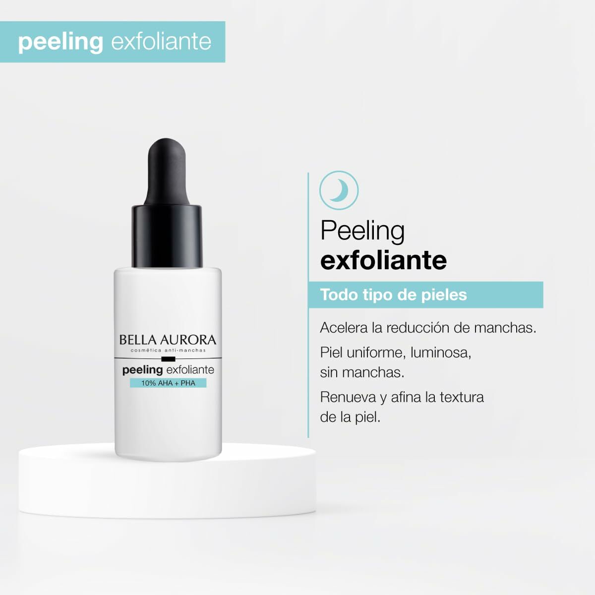 Gel Limpiador Facial Bella Aurora PEELING EXFOLIANTE 30 ml
