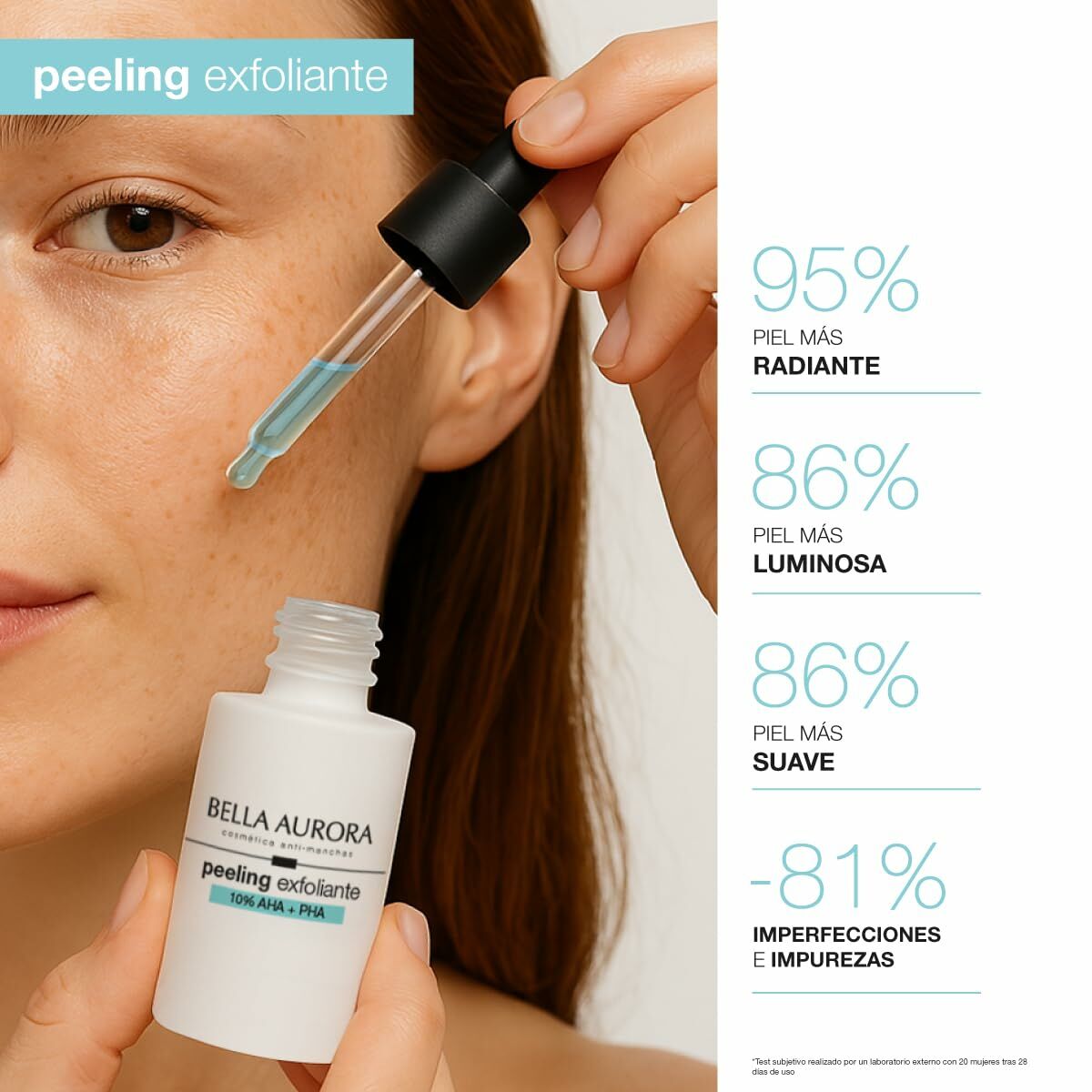 Gel Limpiador Facial Bella Aurora PEELING EXFOLIANTE 30 ml