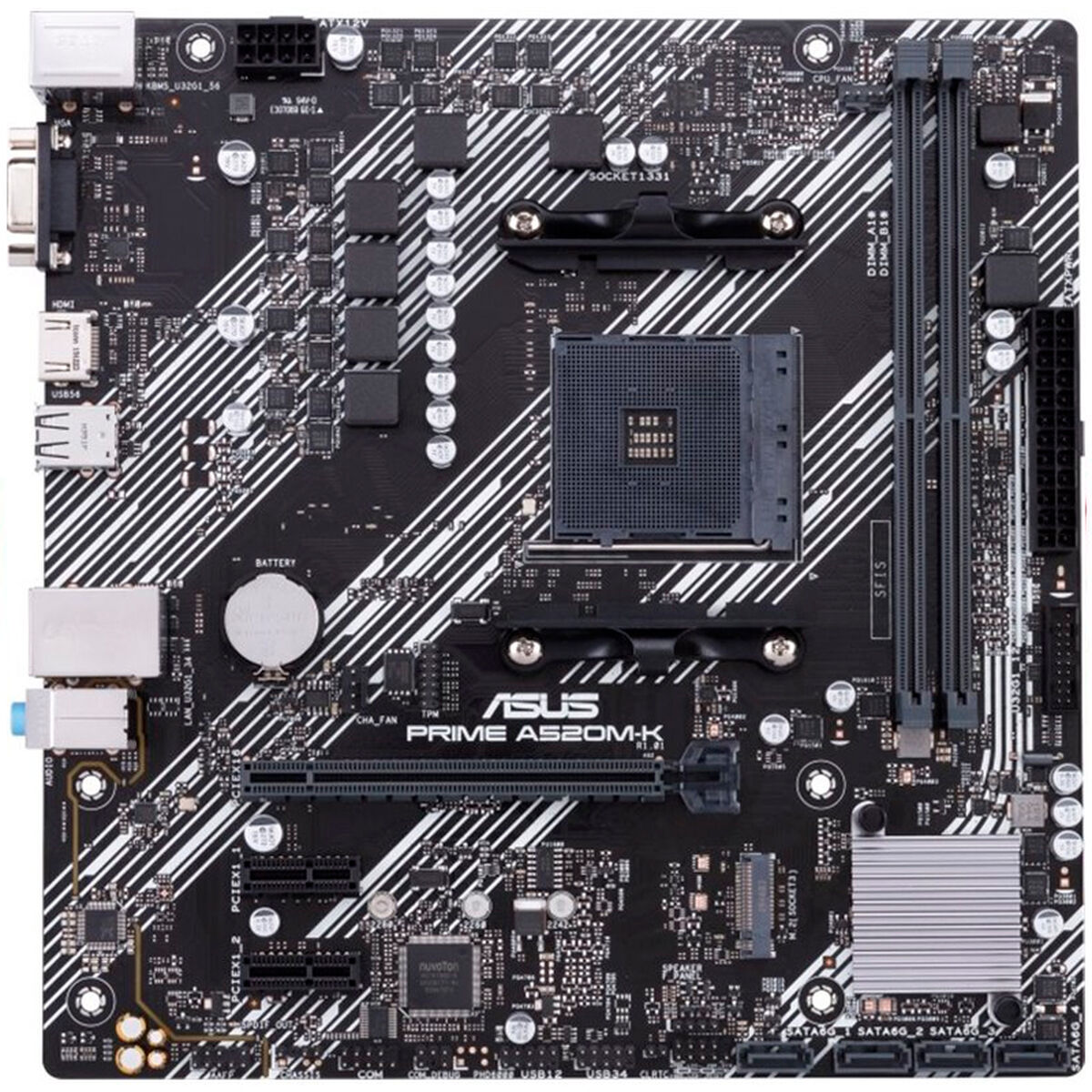 Placa Base Asus AMD A520 AMD AM4