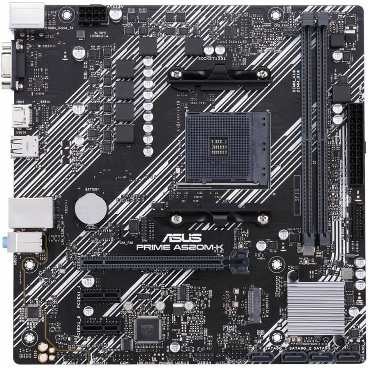 Placa Base Asus AMD A520 AMD AM4