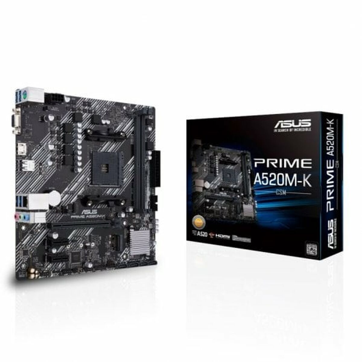 Placa Base Asus AMD A520 AMD AM4