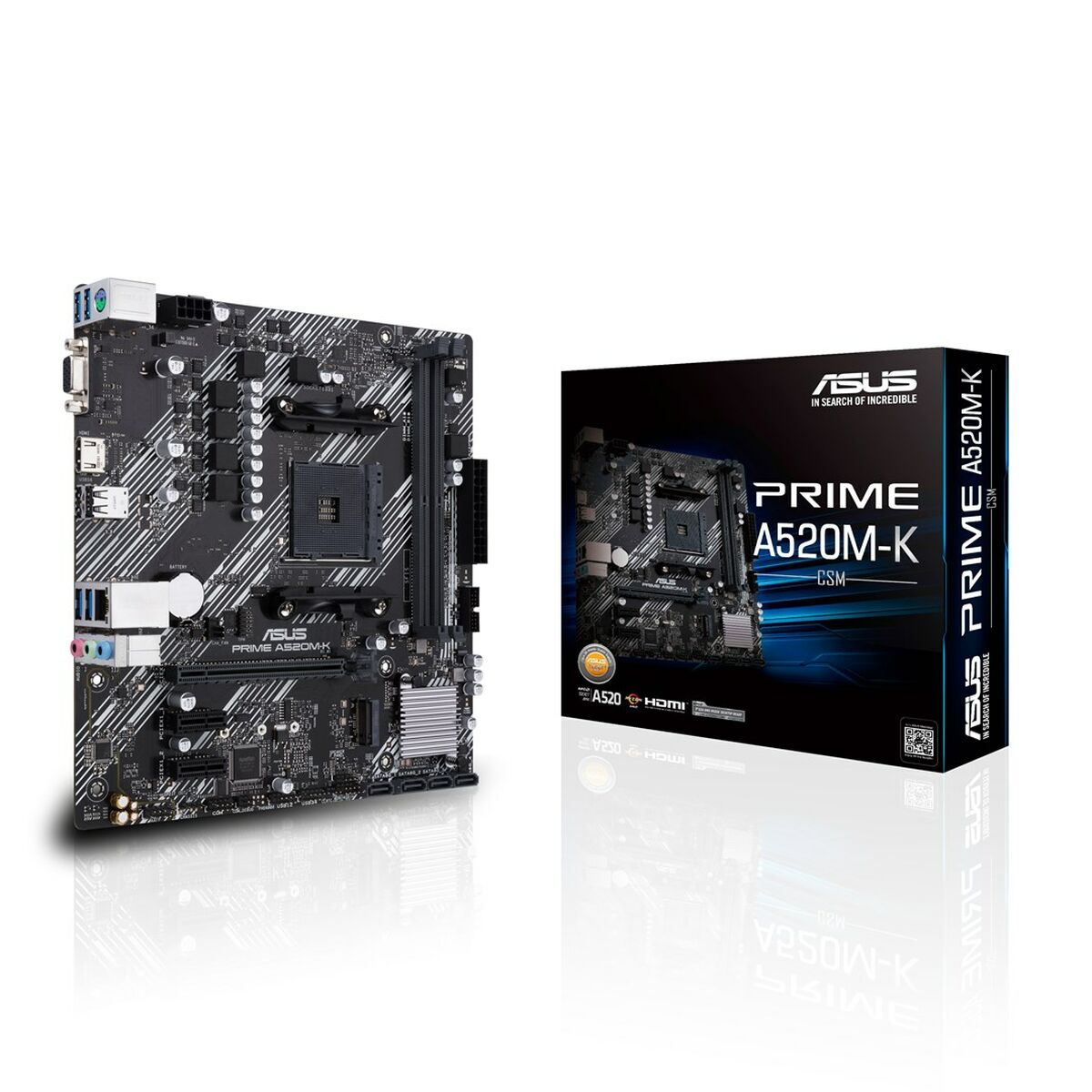 Placa Base Asus AMD A520 AMD AM4