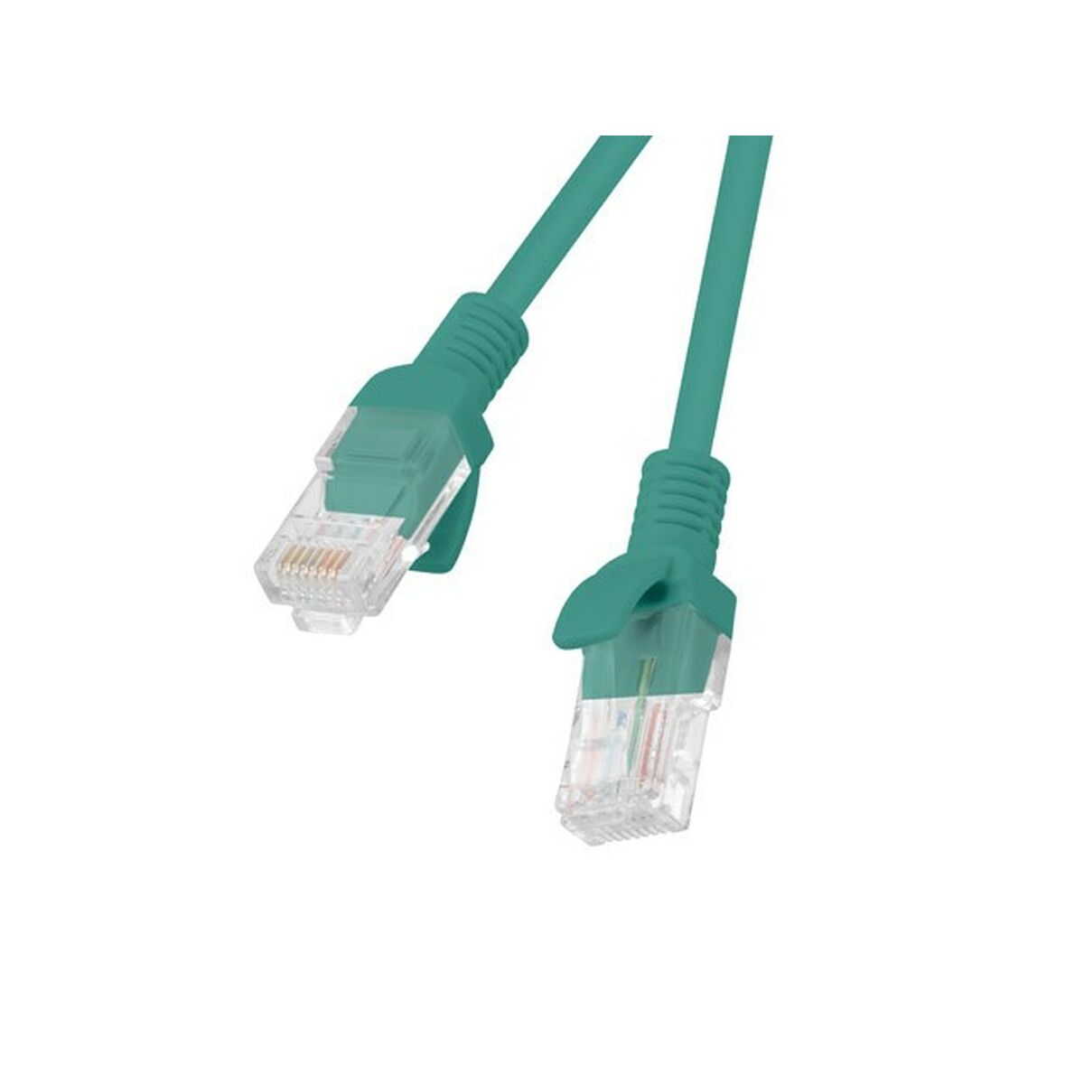 Cable de Red Rígido UTP Categoría 6 Lanberg PCU6-20CC-0025-G Verde 25 cm