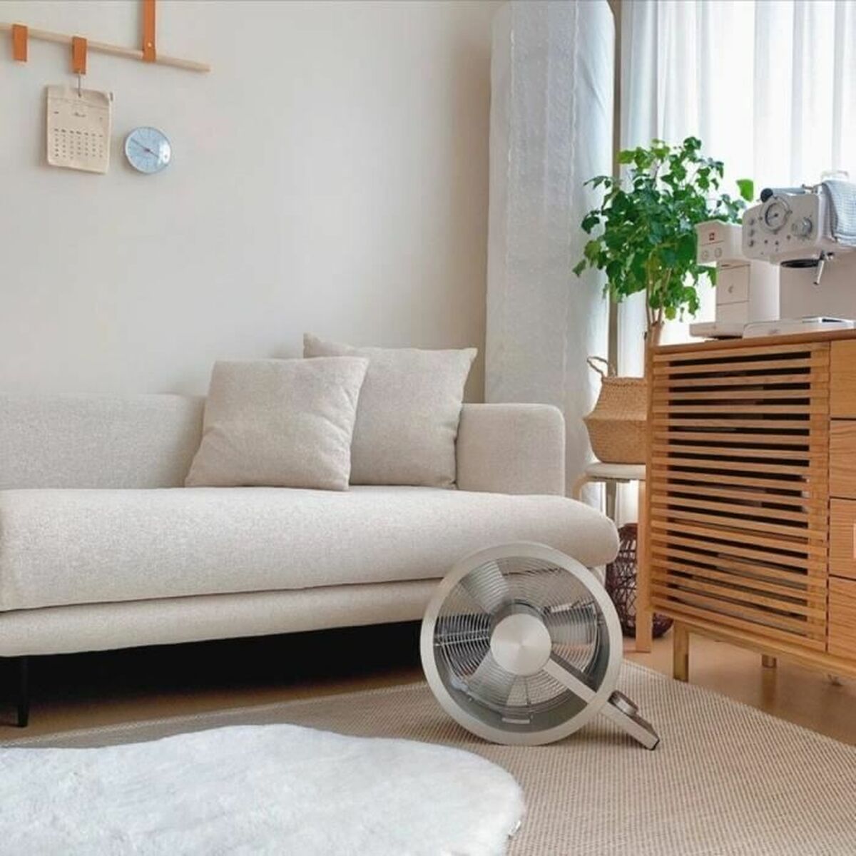 Ventilador de Sobremesa Stadler Form Plateado 35 W