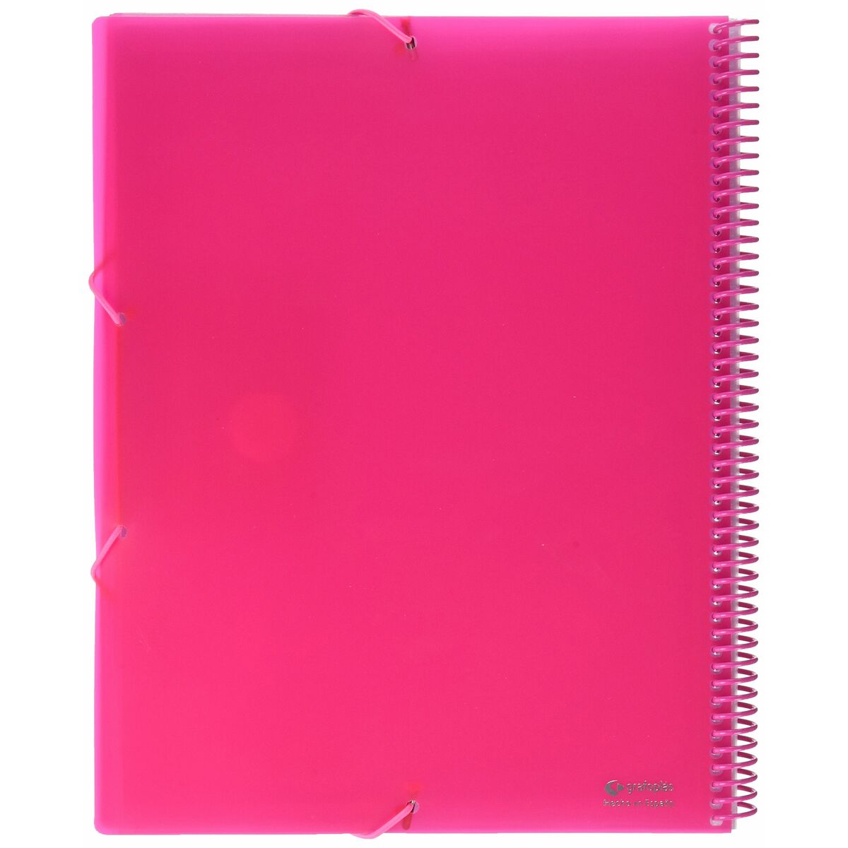 Carpeta Clasificadora Grafoplas MAXIPLÁS Fucsia A4 (5 Unidades)