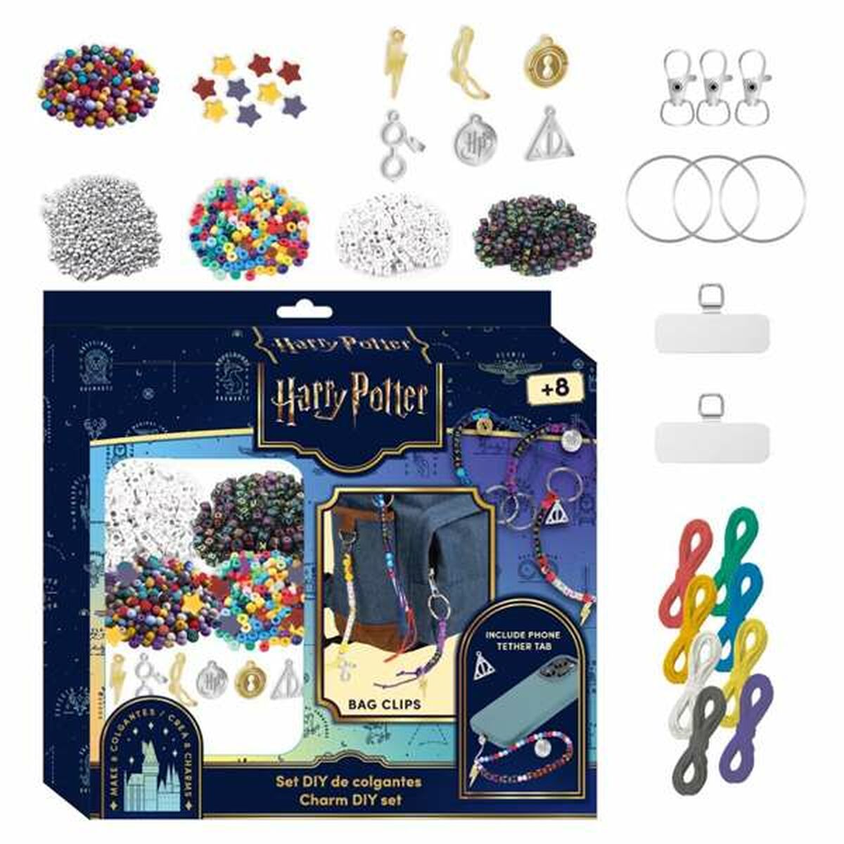 Kit Creación de Pulseras y Collares Harry Potter Multicolor