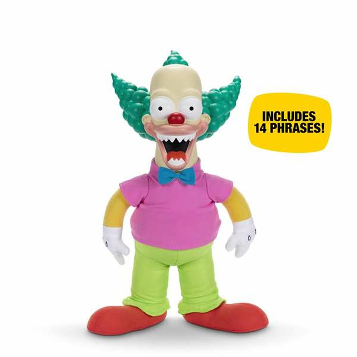 Peluche con Sonido The Simpsons Krusty Poliéster PVC