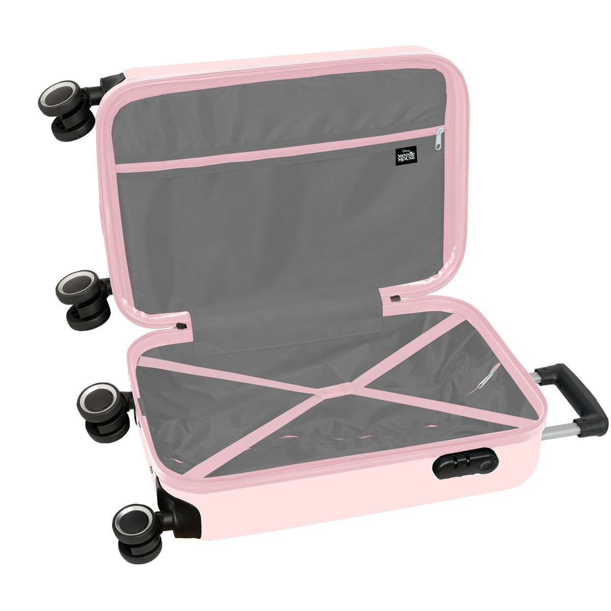 Trolley de Cabina Stitch MINNIE MOUSE "BABY" Rosa 20'' 20 L 34,5 x 55 x 20 cm