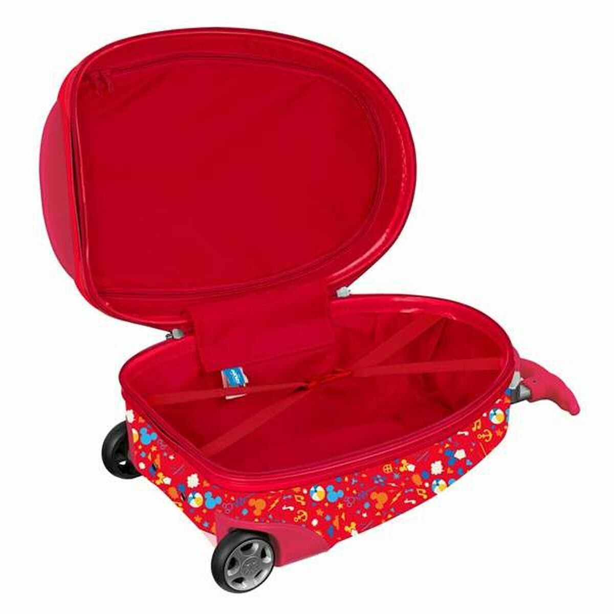 Trolley de Cabina Stitch GOOD DAY Rojo 28 x 43 x 23 cm