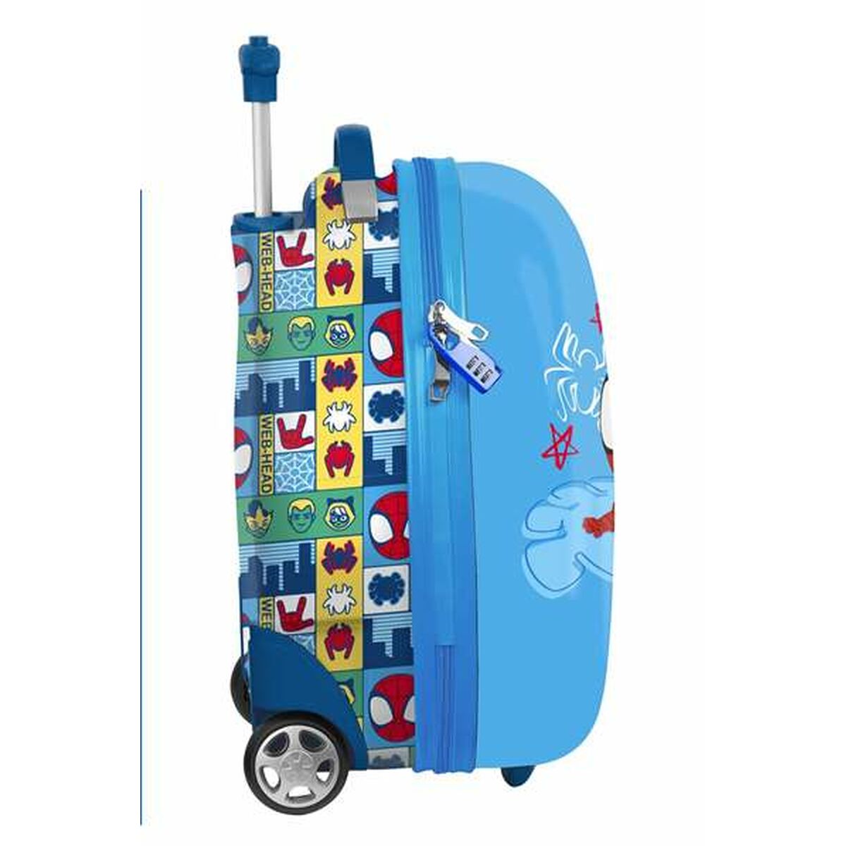 Trolley de Cabina Stitch RESCUE Azul Rojo 28 x 43 x 23 cm
