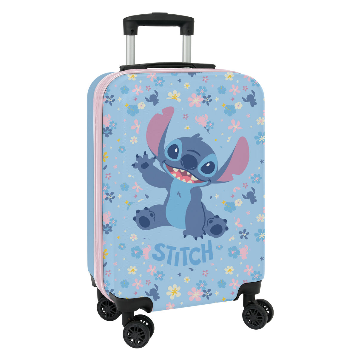Trolley de Cabina Stitch HAPPY Celeste 20'' 20 L 34,5 x 55 x 20 cm