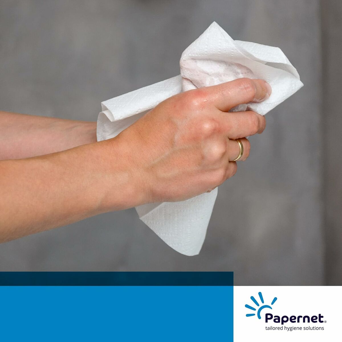 Servilleta de papel Papernet 409039 Blanco