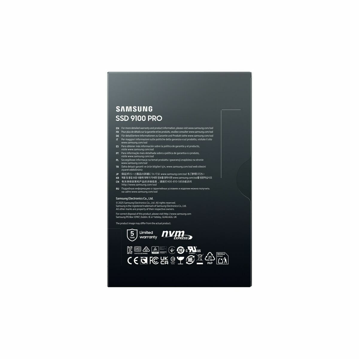 Disco Duro Samsung MZ-VAP1T0BW 1 TB SSD