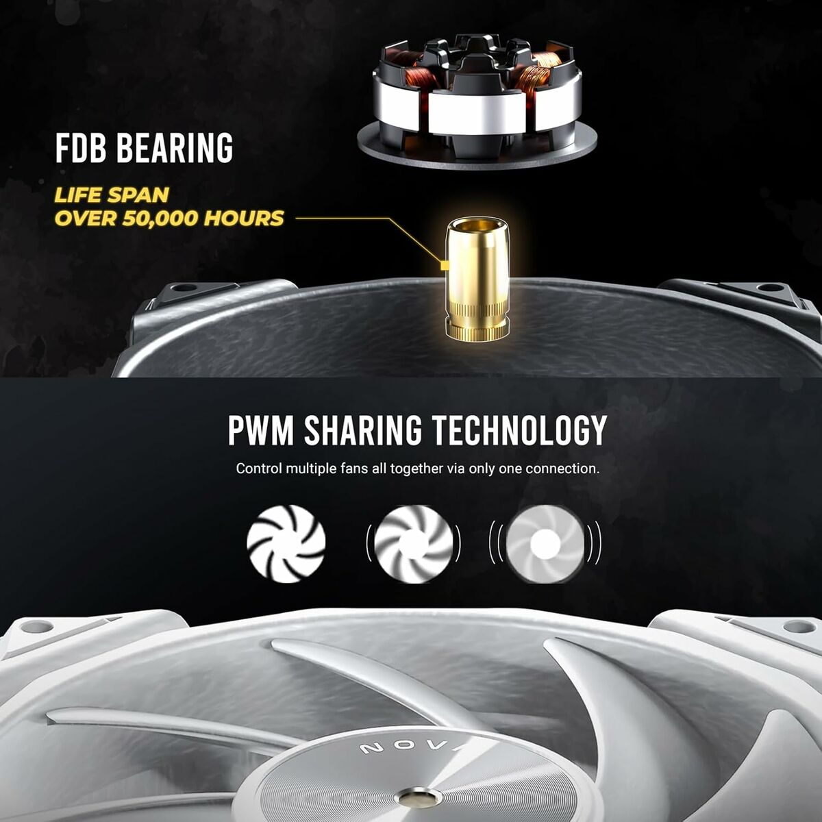 Ventilador de Caja Antec 0-761345-40050-3 Ø 12 cm (1 unidad)