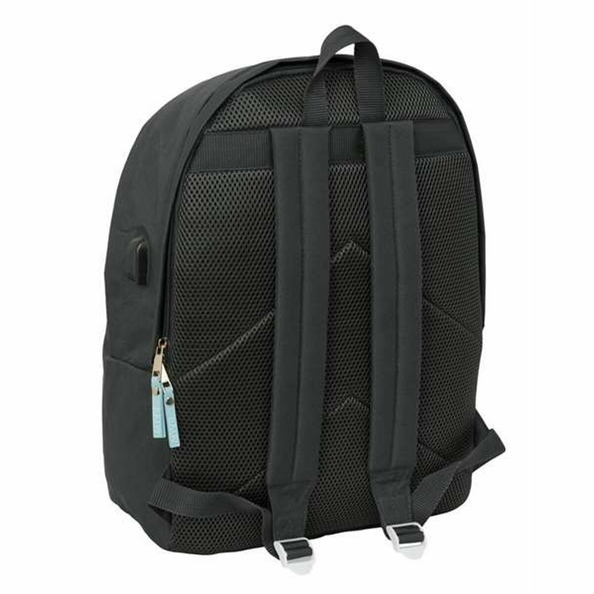 Mochila Escolar El Pulpo   Gris 31 x 44 x 18 cm