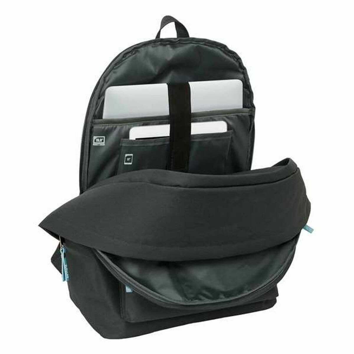 Mochila Escolar El Pulpo   Gris 31 x 44 x 18 cm