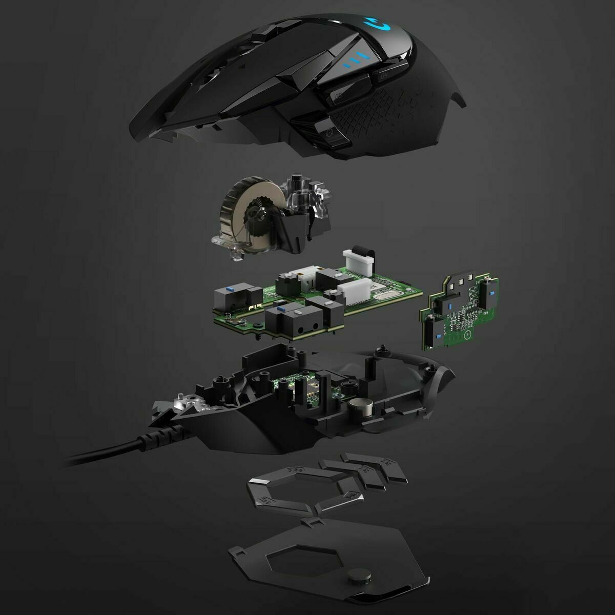 Ratón Logitech 910-005471 Negro 16000 dpi 25600 dpi