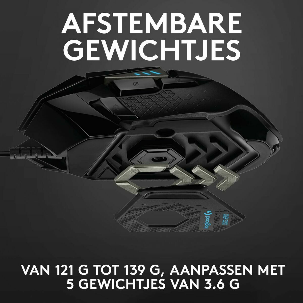 Ratón Logitech 910-005471 Negro 16000 dpi 25600 dpi