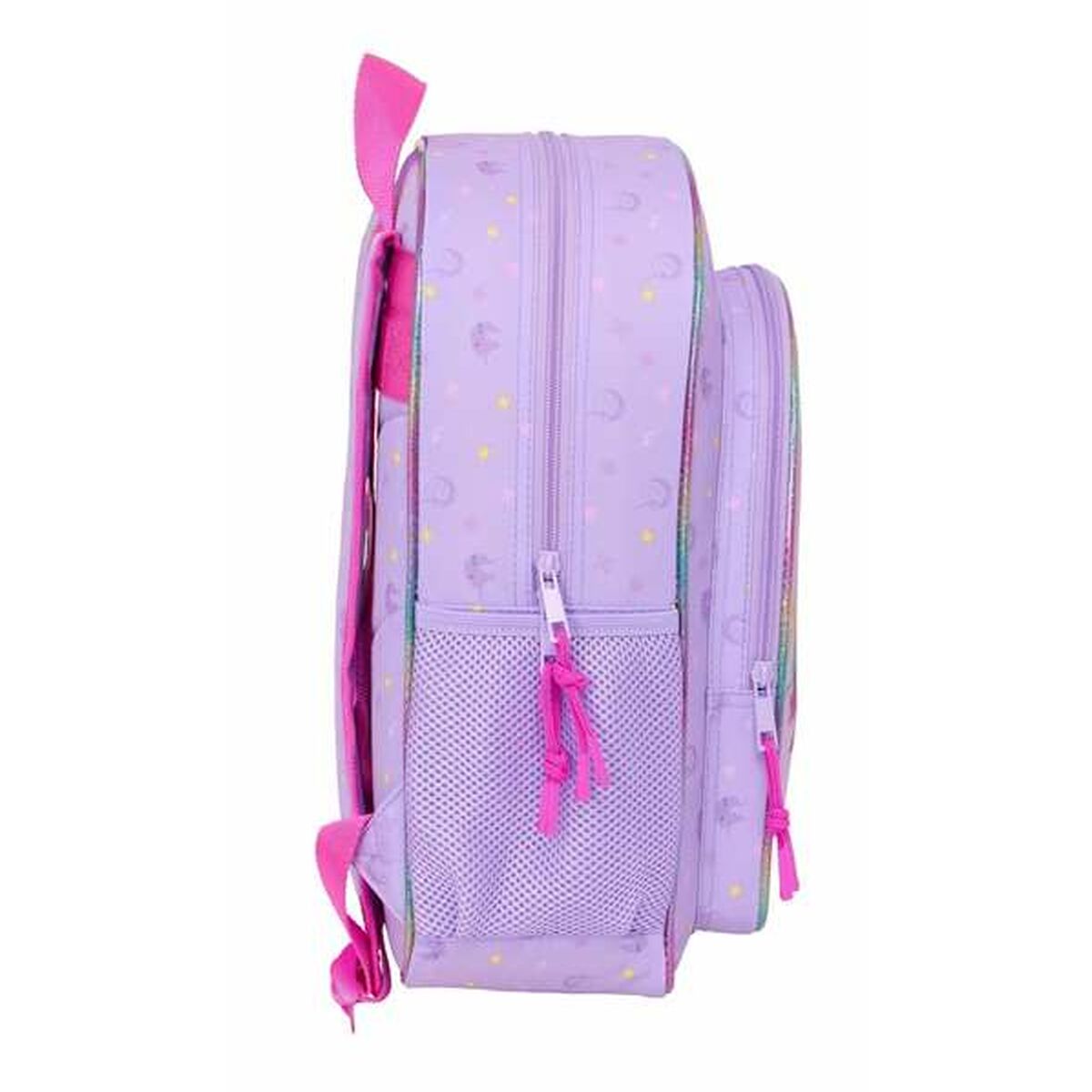 Mochila Escolar Unicorn Academy Lila 32 x 38 x 12 cm