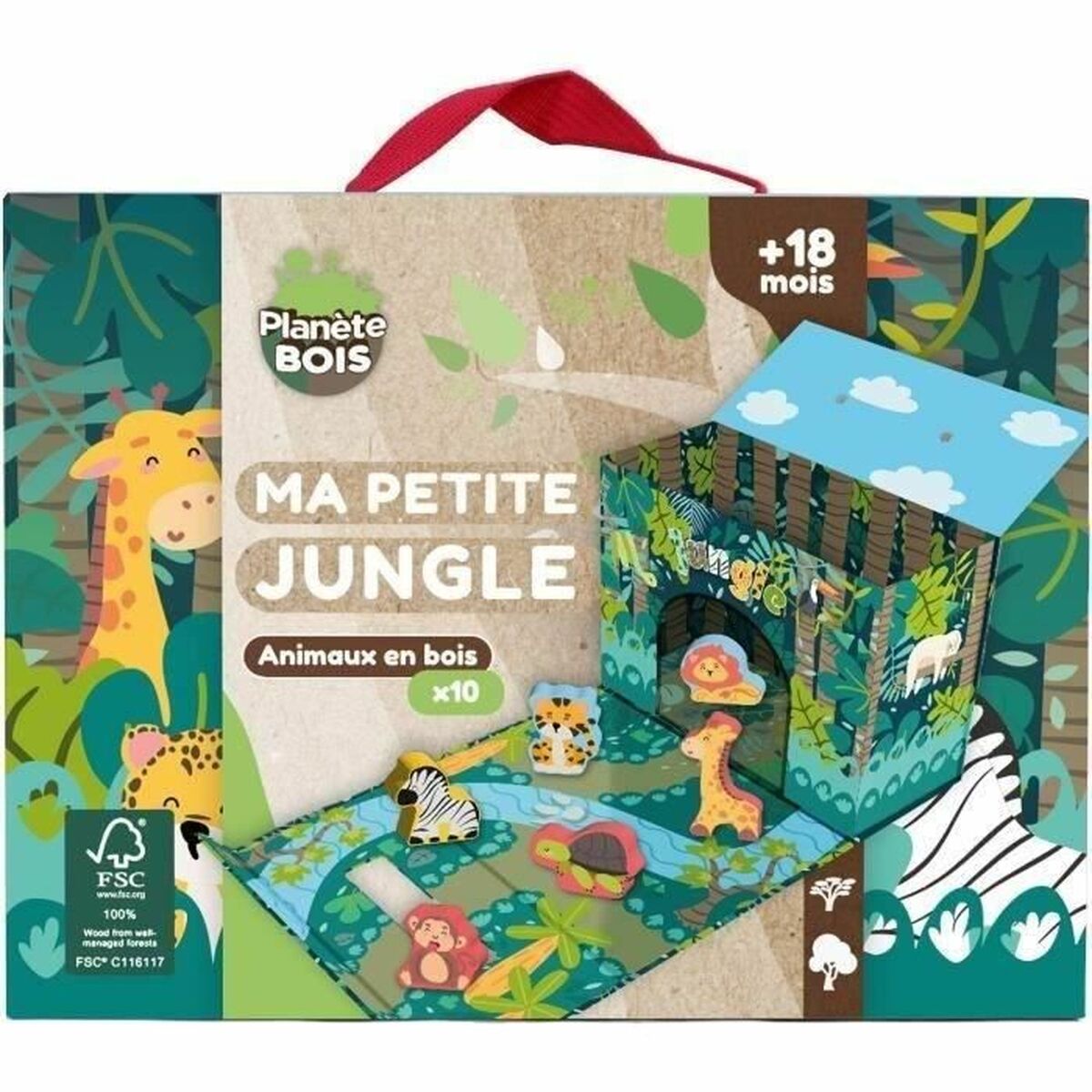 Juego Educativo Planete bois jungle