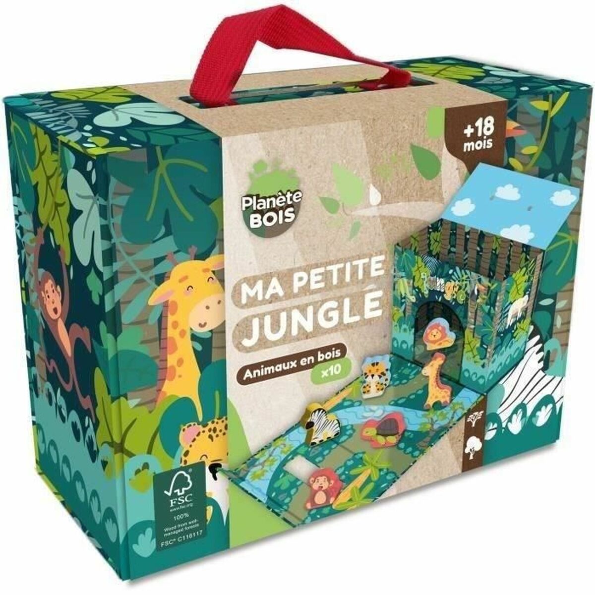 Juego Educativo Planete bois jungle
