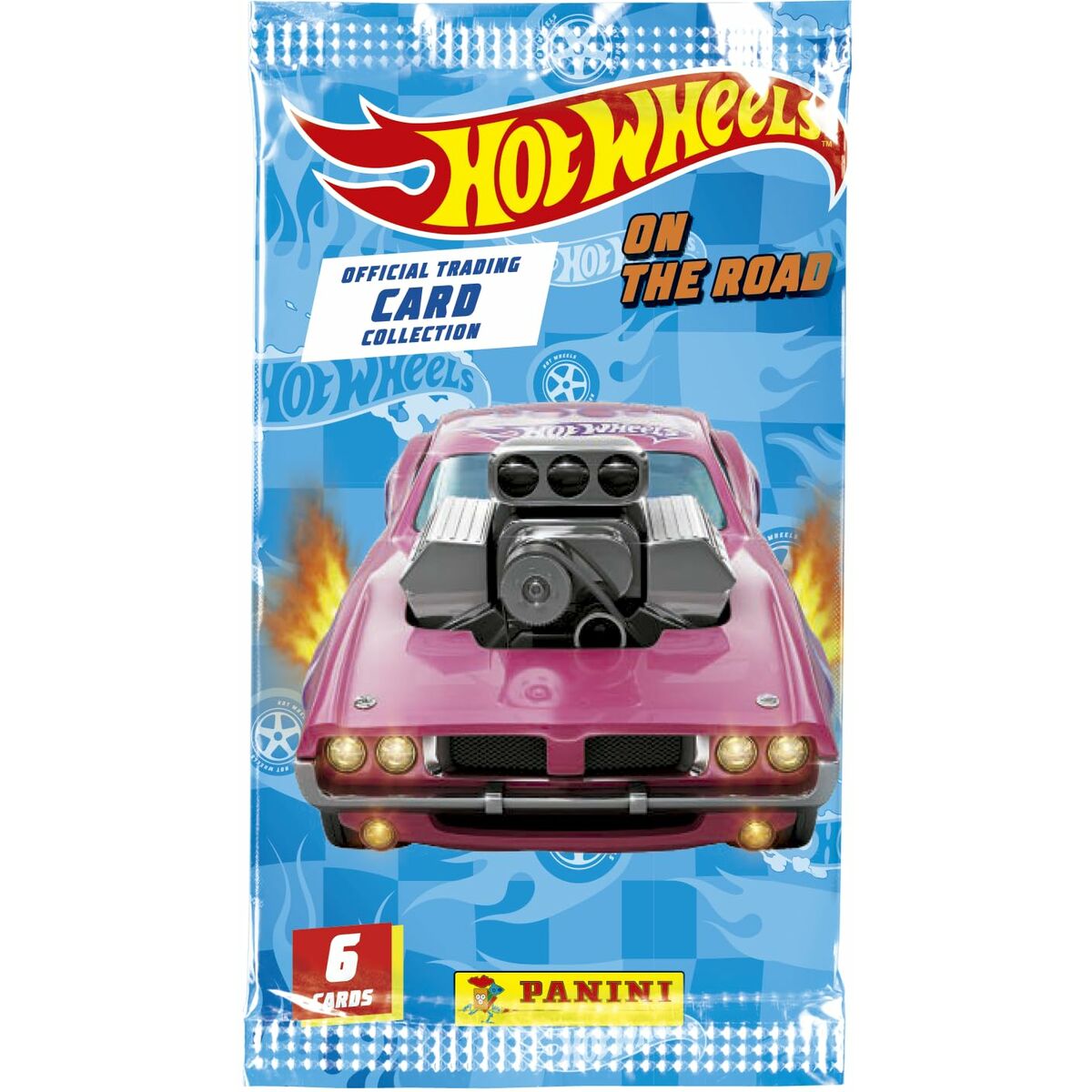 Pack de cromos Panini Hot Wheels TC