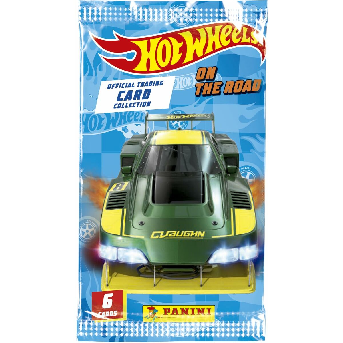 Pack de cromos Panini Hot Wheels TC