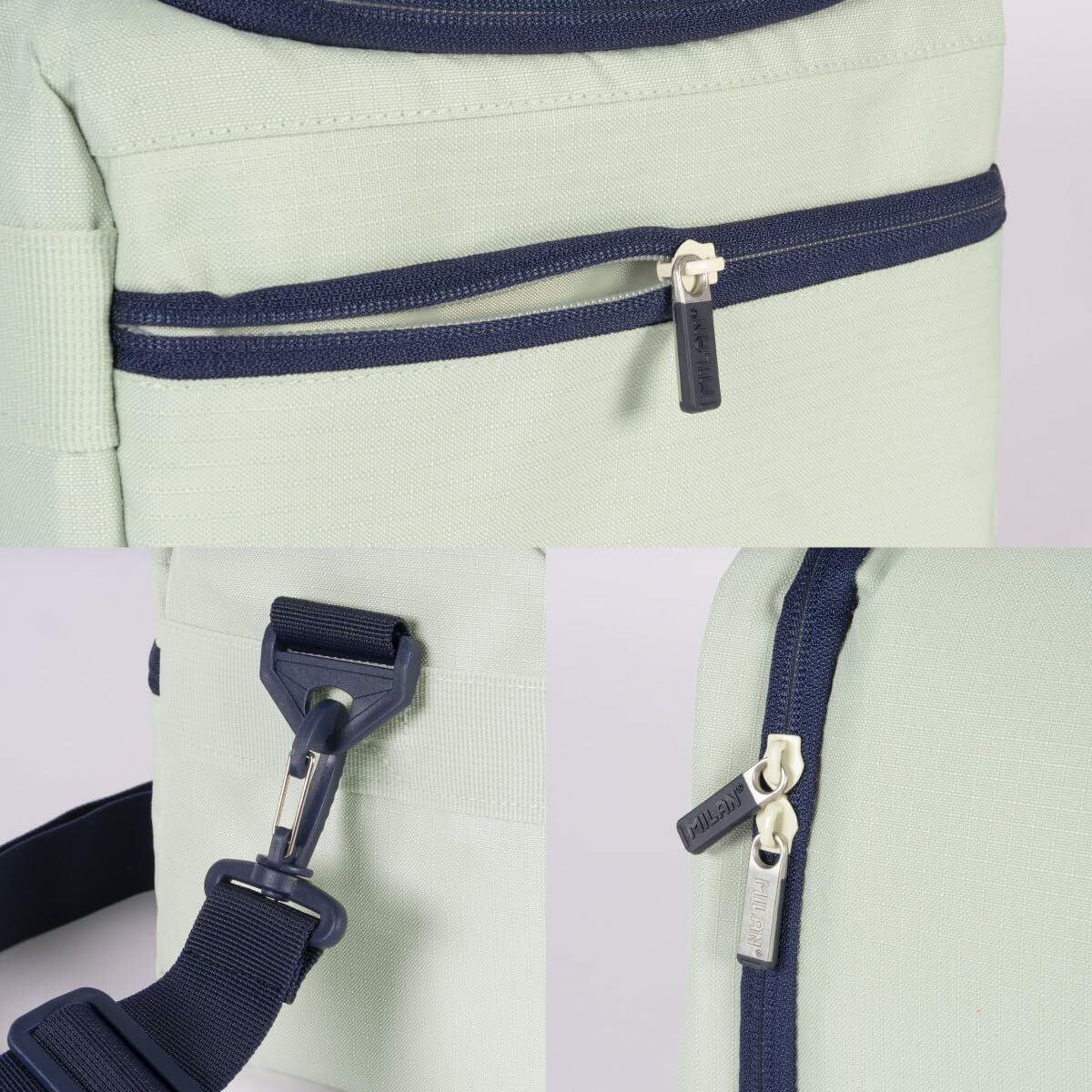 Portameriendas Térmico Milan Verde 24,5 x 20 x 16 cm