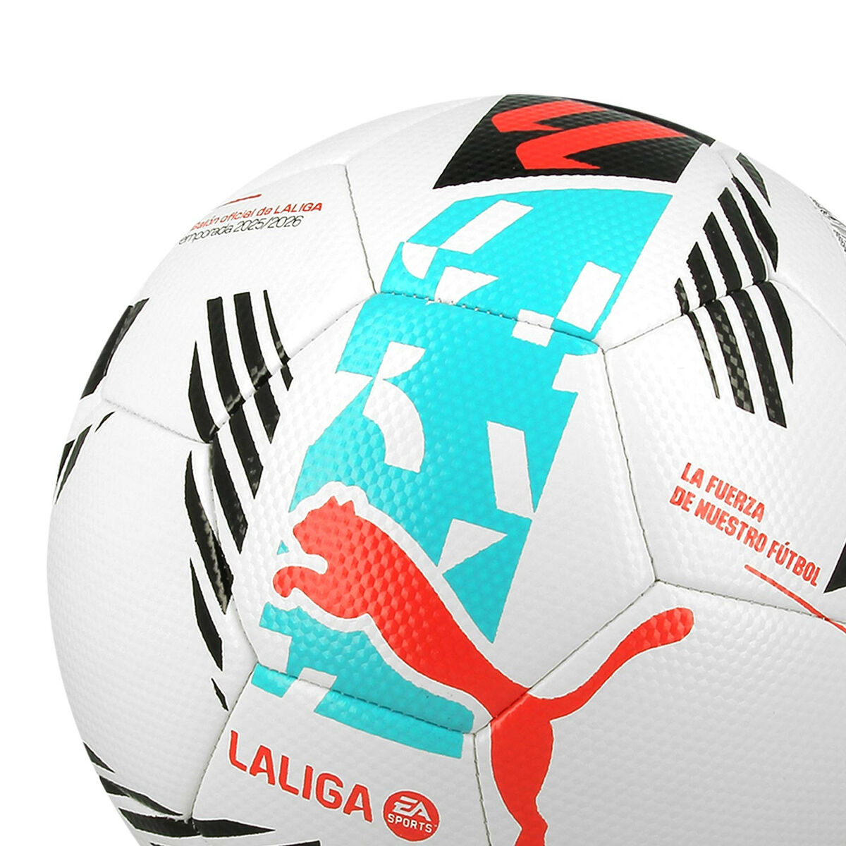 Balón de Fútbol Puma ORBITA LALIGA ! REPLICA AW25 084633 01 Blanco Talla 5